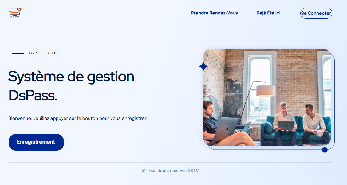 Solution Gestion des Visiteurs DSTV